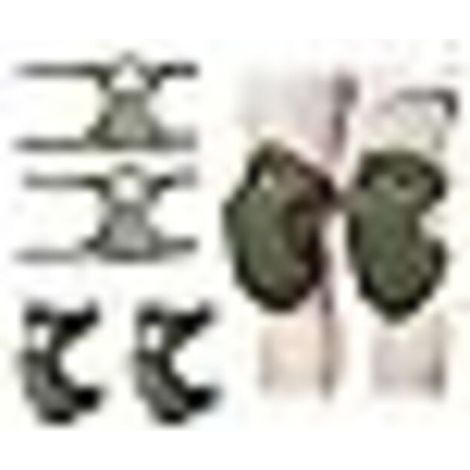 1 paire,Genouillères de Protection,Genouillères,Genouillères de jardinage,Genouillères souples avec sangles réglables,Genouillères avec Mousse Souple et Sangles Réglables (1/5)
