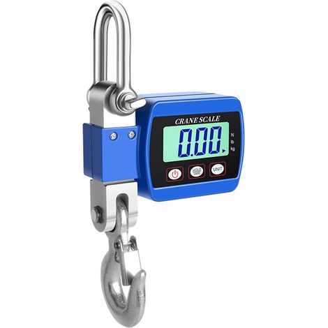Robuste und industrielle Hängewaage mit 500 kg Tragkraft und präzisem Digitalsensor, ideal für Landwirtschaft, Jagd, Bogengewichtsbestimmung, Hochseefischen und Hebearbeiten in großer Höhe. (1/5)