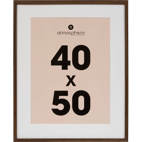 Marco de fotos Manu, 40 x 50 cm, marrón - Atmosphera créateur d'intérieur (1/3)