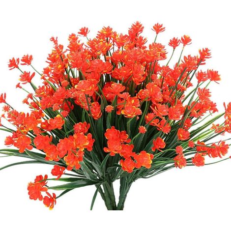 Guirlande Fleurie Artificielle - Pour Porte D'Entrée Extérieur Intérieur - Résistante Aux Intempéries - 2 Bouquets (1/5)