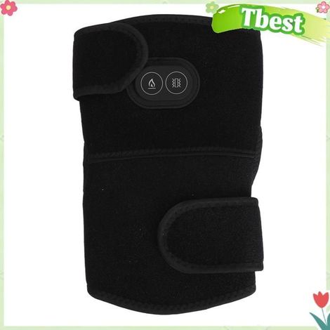 Tbest masseur de genou chauffant Masseur de genou sans fil, coussin chauffant pour genou, coude et parapharmacie roulant-support (1/5)