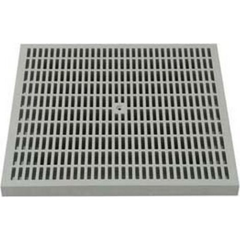 1PZ CHIUSINO GRIGLIATO PER POZZETTO APERTURA CON BULLONE - cm.55x55