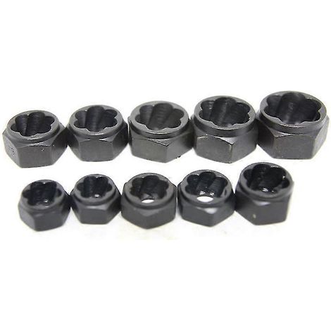 Kit d'extraction de goujons et d'écrous endommagés (10 pièces, dimensions métriques) (1/5)