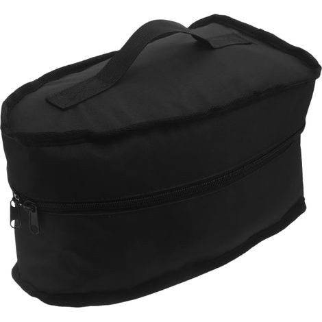 Étui de Rangement pour Fer à Repasser Vapeur et Défroisseur  Housse Sacoche de Voyage Légère avec Compartiments et Poignée de Transport (Noir) (1/5)