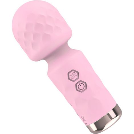 Mini Masseur Électrique Rechargeable, Bâton de Massage en Silicone Flexible, 10 Vitesses, Portable pour Maison et Voyage, Sécurisé et Confortable (1/5)