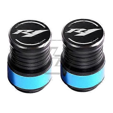 For Yamaha R6 YZFR6 R1 YZFR1 motorcycle tire valve cover trim cover( R1 blue) (1/5)