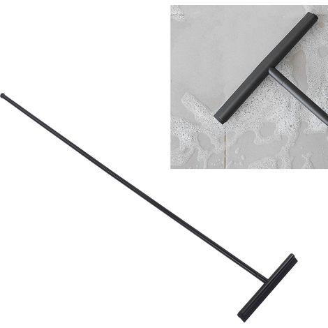 Balai Éponge Silicone Poignée Longue [Accessoire de nettoyage] pour Sol Salle de Bain Cuisine Fenêtre Vitre Marbre Accessoires Animaux (1/5)