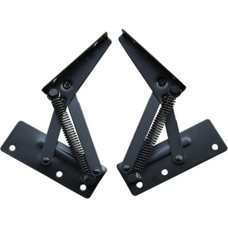 2 Supports Levage Pliables, Charnières Ressort Canapé Meuble (1/4)