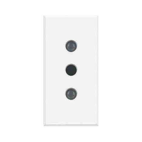 Prise BTIHD4113 2P+T 10A 250 Vca - Entraxe de 19 mm