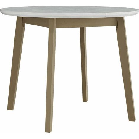 Mesa Victorville 184, Roble Sonoma, 75x0x0cm, Alargamiento, MDF, Madera