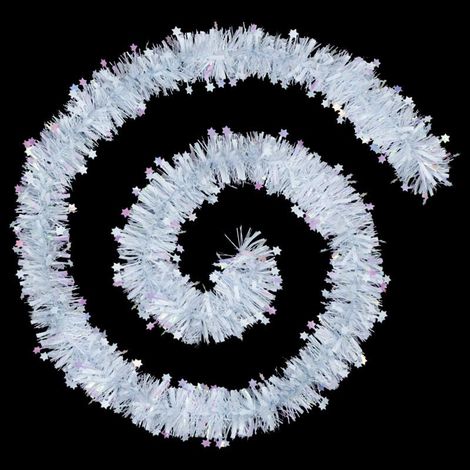 Guirlande de Noël "Colorama" 200cm Blanc Irisé
