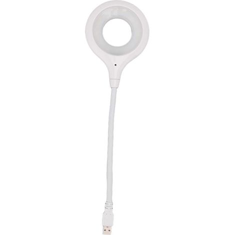 Intelligent Voice Control Light Mini USB Plug Night Light Dormitory Bedside LED Lamp White (1/5)