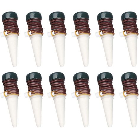 Tuteur D Arrosage Automatique - Céramique Et Plastique PP - Pour Plantes D Intérieur Et Jardin - Lot De 12 (1/5)