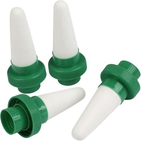 Picots D'arrosage - Lot De 4 - Plastique - Irrigation Automatique - Plantes Intérieur Extérieur - 10,5cm (1/5)