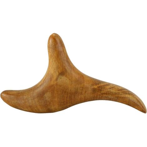Les bâtonnets de massage triangulaires en bois sont adaptés au corps, aux pieds et au cou pour favoriser la circulation sanguine et la relaxation. (1/5)