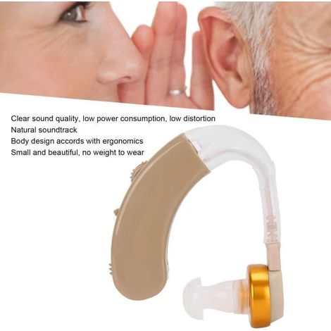 Amplificateur de son Casque d\'aide auditive sans fil numérique pour personnes âgées Écoute améliorée du casque -SUP (1/3)