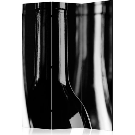 Paravent 3 Volets "Wine Bottles" 135x172cm (1/2)
