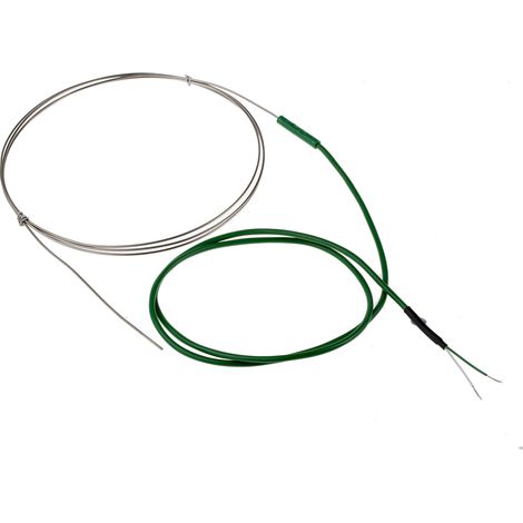 Thermocouple type K Ø 1.5mm, L 2m, +800°C max à Câble ( Prix pour 1 ) (1/2)