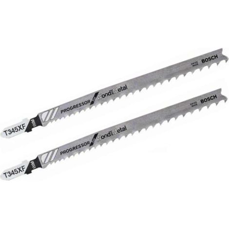2er-Set BOSCH T345xf Mehrzweck-Schneidklingen für Holz und Nägel BOSCH (1/3)