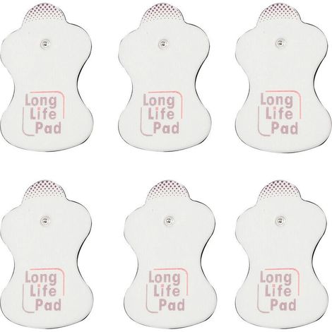 Set aus 12 Ersatzpads (6 Paare) – Langlebige Elepuls-Pads für Omron-Massagegeräte (1/4)