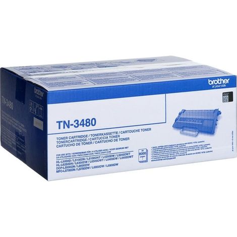 ACTIS TB-3480A - Tóner de repuesto para Brother TN-3480, 8000 páginas