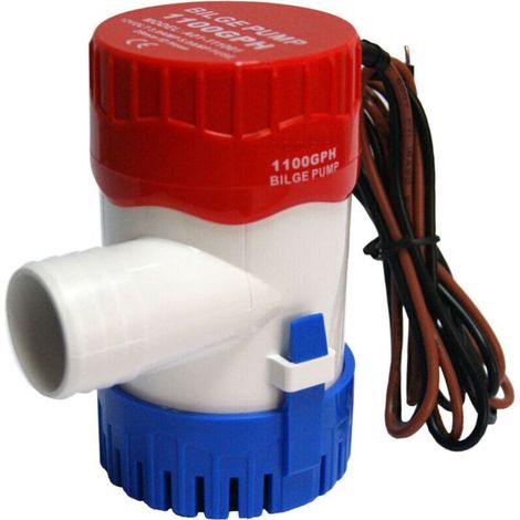 Lauwexe â Pompe immergĂ©e 1100 GPH 12V â DĂ©bit Ă©levĂ© pour drainage â BoĂźtier ABS rĂ©sistant â Arbre inoxydable â Facile Ă nettoyer et Ă entretenir (1/5)
