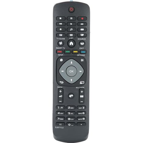 Zoternen – Télécommande universelle de remplacement pour téléviseurs Philips – Compatible LCD LED – Distance de transmission 8 m – Compacte et facile à utiliser (1/5)