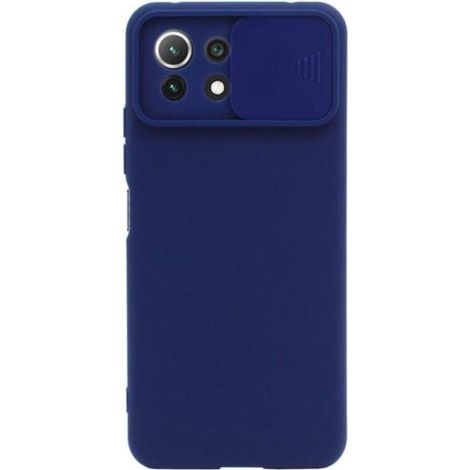Cover posteriore per Xiaomi Mi 11 Lite Blu Navy + VETRO (1/5)