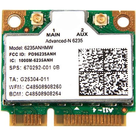 300 Mbit/s Drahtlose Bluetooth-kompatible 4.0 6235 Mini-WLAN-Karte 802.11abgn (1/5)