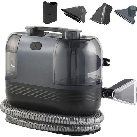 Nettoyeur de tapis, forte aspiration, design portable, 500W 15Kpa (1/2)