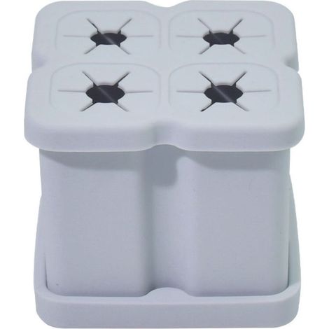 Porte-Brosse à Dents et Dentifrice Porte Brosse à Dents, Support de Brosse à Dents Utilisé dans la Salle de Bain Et la Salle de Douche pour Ranger 4 Trous de Rangement