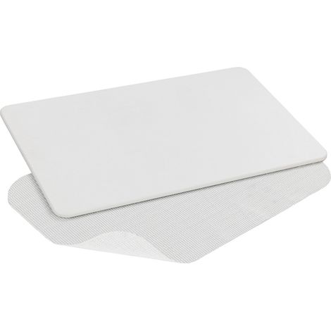 Wenko – Tapis de bain diatomite antidérapant 60x39 cm – Séchage rapide – Absorption élevée – Revêtement antidérapant – Papier émeri inclus (1/6)