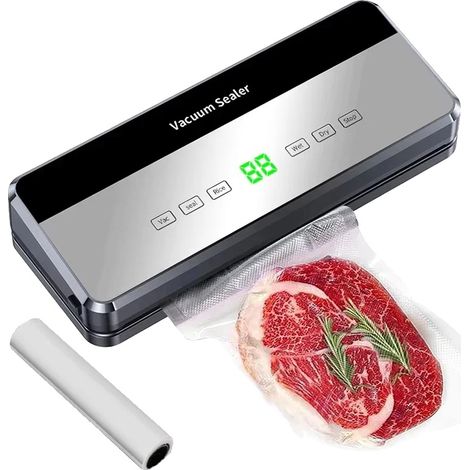 Selladora al vacío, 5 modos, diseño compacto, estilo C-120W (1/2)