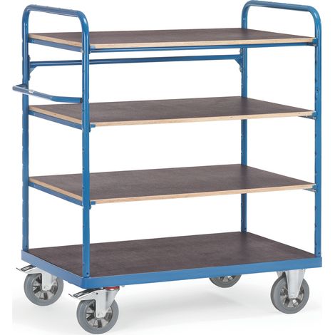 Fetra Super-MultiVario-Transporter Etagenwagen mit 4 Etagen 1200x800 mm (1/2)