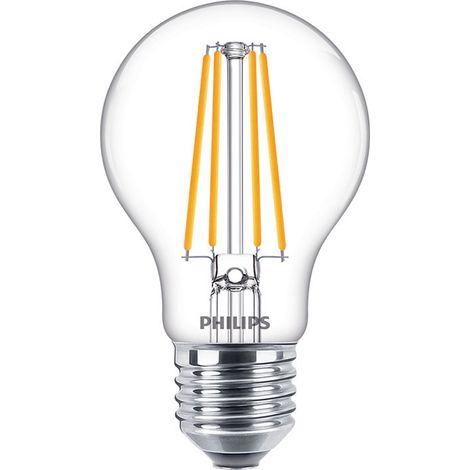 Philips LED 34712000 LED EEK E (A - G) E27 Glühlampenform 8.5 W = 75 W Warmweiß (Ø x L) 60 mm x 104