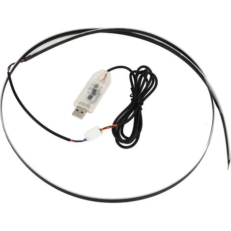 RGB-LED-Innenraumbeleuchtungsset für Autos, Beifahrer-Lichtleiste für das Armaturenbrett, Fernbedienung und App-Steuerung, Ambientebeleuchtung im Auto (1/5)