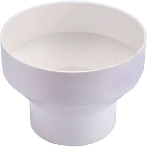 Adaptateur de conduit, Réducteur de Conduits d'Adaptateur pour ventilateur d'extraction pour conduit de ventilation (200mm à 150mm) (1/4)