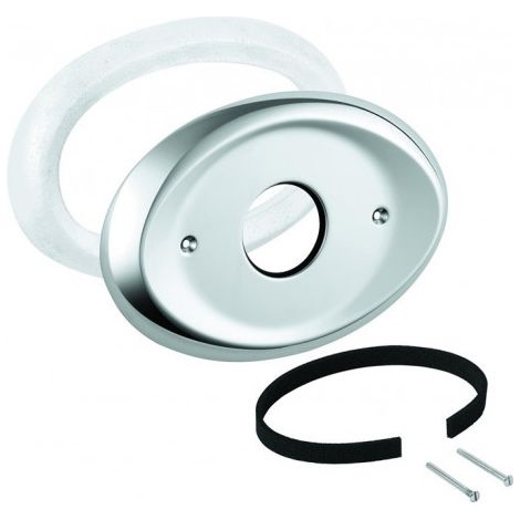 Rosette 08367 ovale L:230 l:157 pour Grohmix chromé