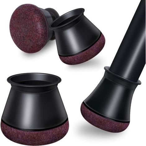 24pcs Chair Leg Protectors, Chair Leg Caps, Silicone Floor Protectors, Chair Felt Pads, Reduce Noise, Prevent Scratches, Wear-Resistant (20.1-30mm) (1/5)