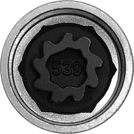 Llave de repuesto para la tuerca de rueda antirrobo Volkswagen Security Master 539 (1/5)