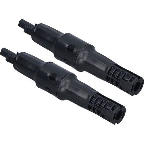 Packung mit 2 MC-1520F (neues Modell A) 1500V MC4 Photovoltaik-Solarsteckern mit integrierter 20A PV-Sicherung, CE+TÜV+ROHS+REACH219 zertifiziert, inklusive Zubehör und Luftpolsterfolie. (1/5)