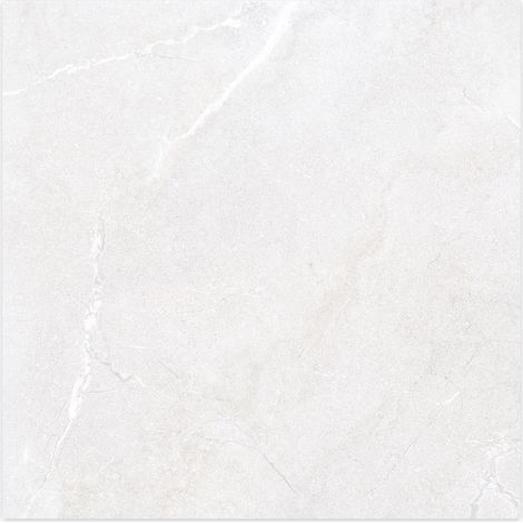 Carrelage effet Pierre Blanc Perle 90x90x0,9 cm In&Out Luzerio - Sol et mur intérieur et Sol extérieur (vendu par carton de 1,62 m²) - RO'MA CARRELAGE
