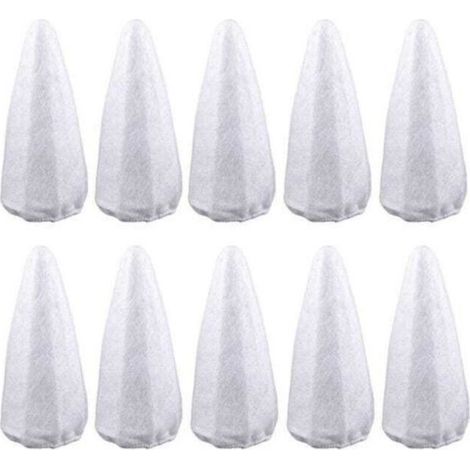 Lot de 10 sacs filtrants de rechange multicouches pour aspirateur, compatibles avec RTPOWER