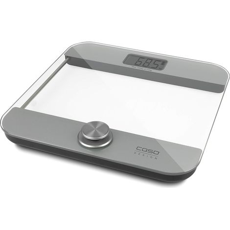 Body Energy Ecostyle Pèse-personne design Vainqueur du test pour la maison et le jardin, utilisation sans piles, avec surface entièrement en verre de qualité supérieure, jusqu'à 180 kg par (1/5)