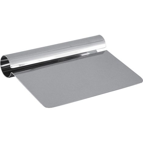 Cuchillo de panadería de acero inoxidable para porcionar masa 150x110 mm - Hendi 553404