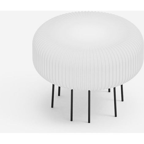 Lampada da terra LED IP65 in polietilene per esterno Elly