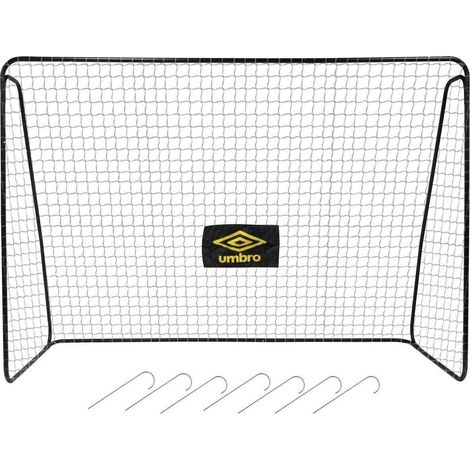 Umbro Fußballtor schwarz gelb 300x120x205 cm