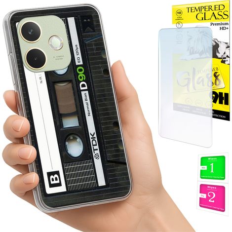 Funda para Oppo A5 Pro Photo Cover Case Back Case + Cristal 9H (1/5)