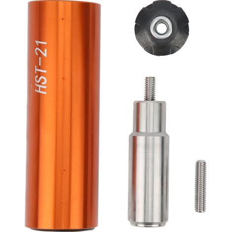 Kit d'accessoires pour fourche de vélo de montagne avec douille, écrou étoile et tige centrale (1/5)