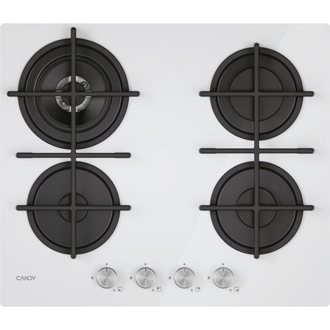 Candy Moderna CVG6BR4WTW Blanco Empotrable 60 cm Gas 4 Quemadores (1/5)